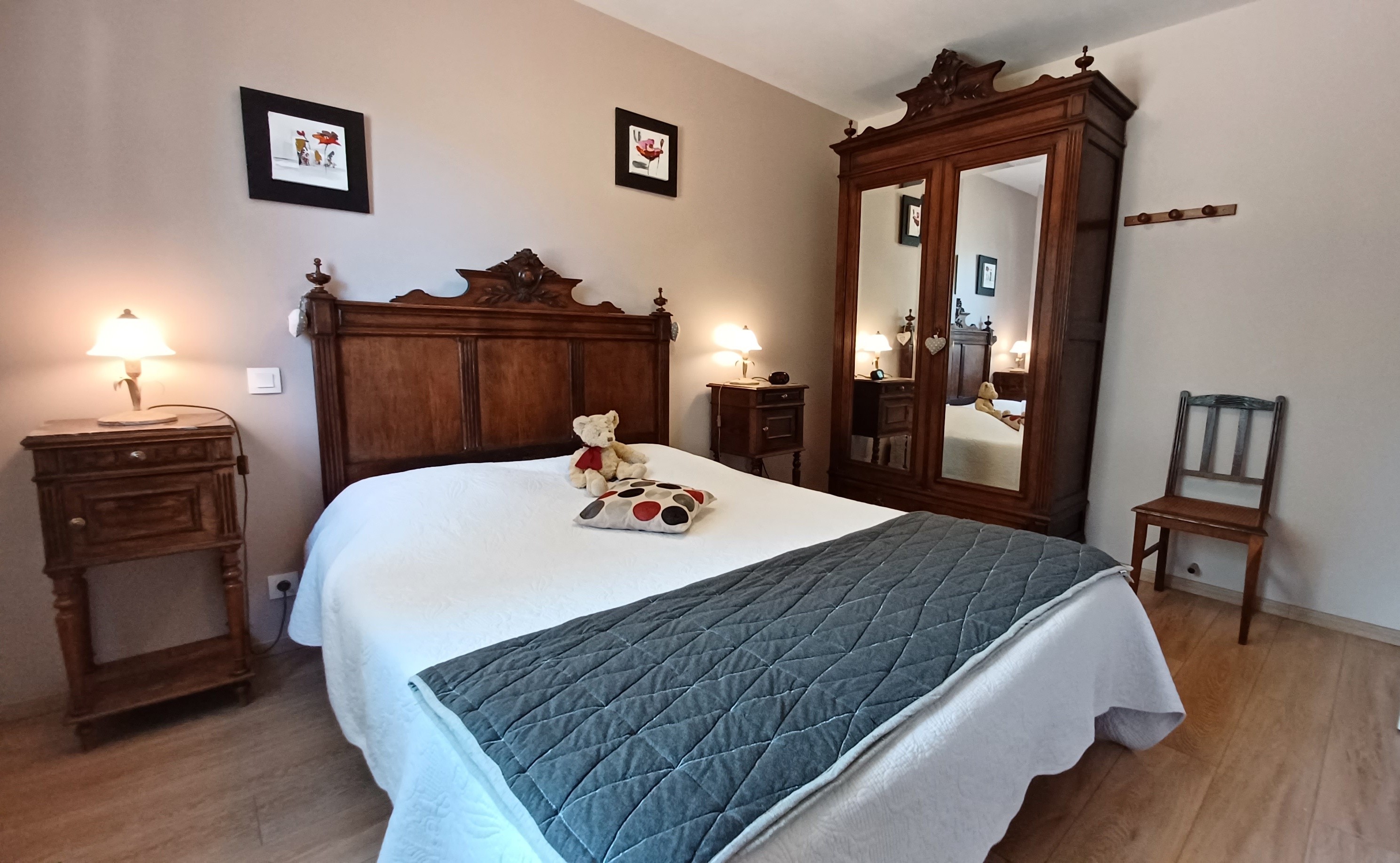 The master bedroom – 160x200 cm bed