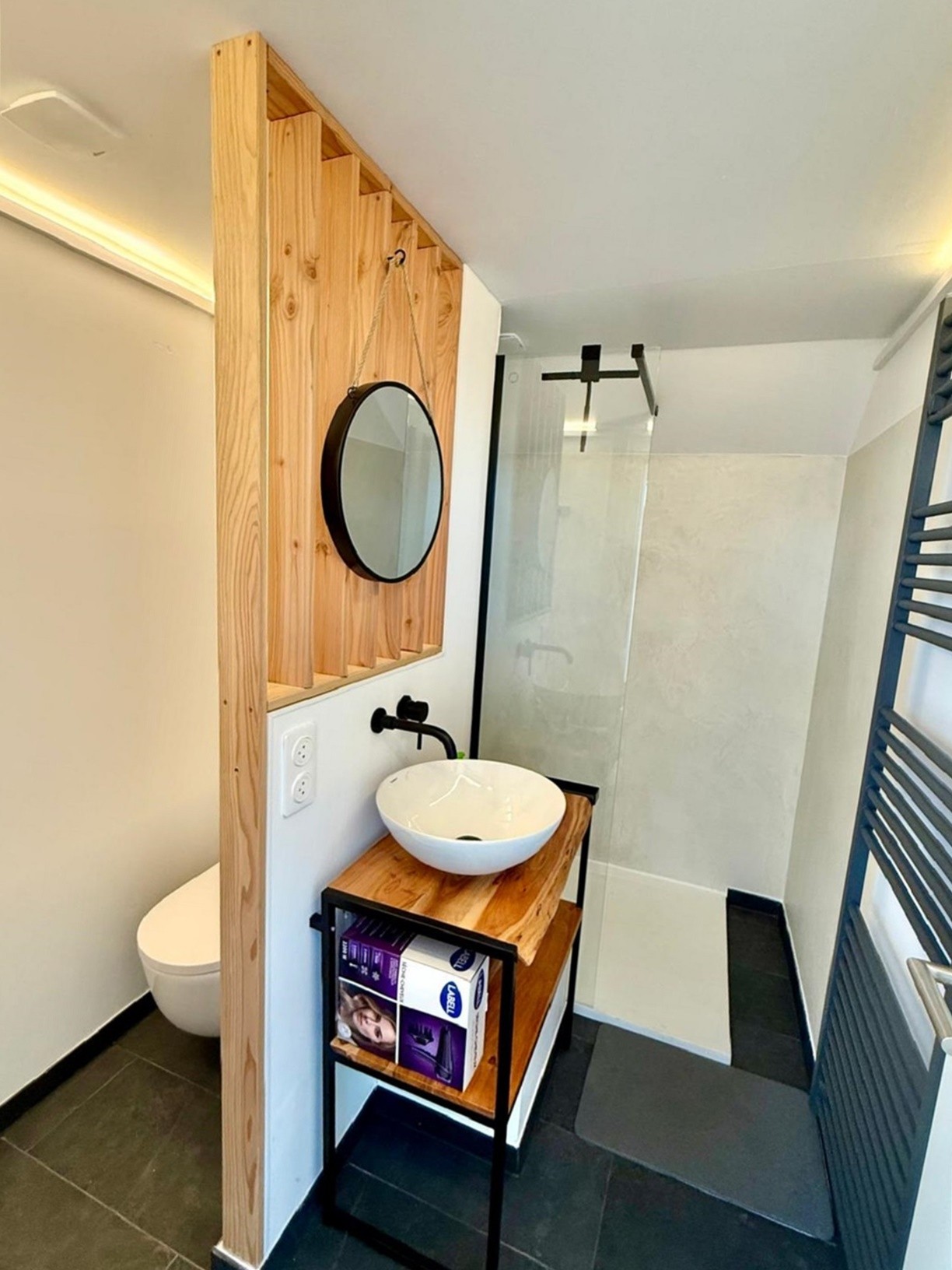 shower room with WC