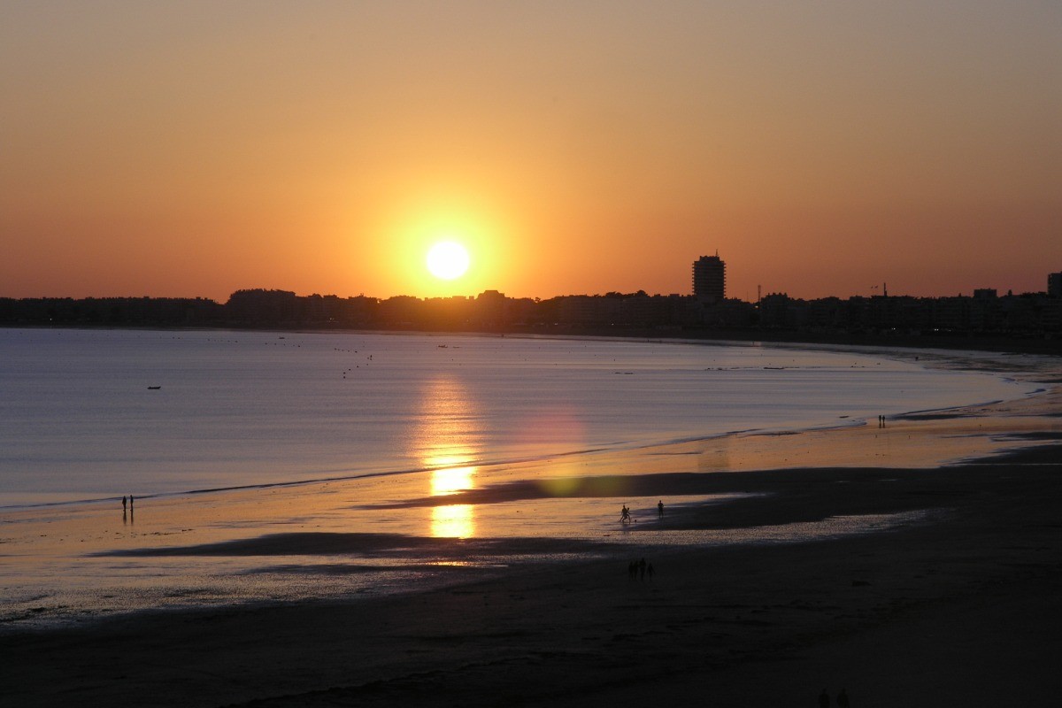 Un coucher de soleil
