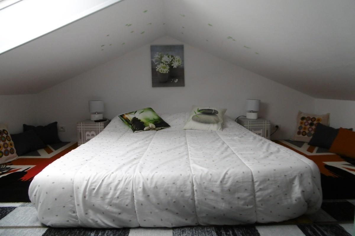 1 chambre en mezzanine 1 matelas 140
