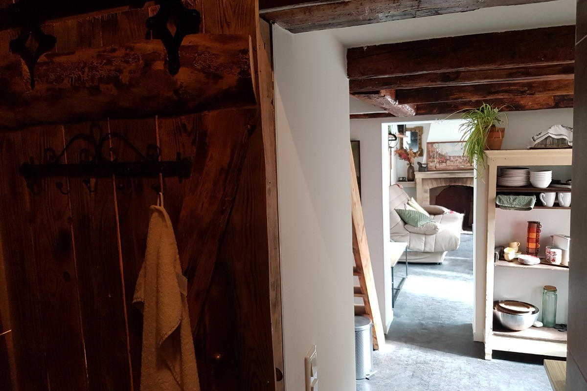 vue sdb cuisine séjour