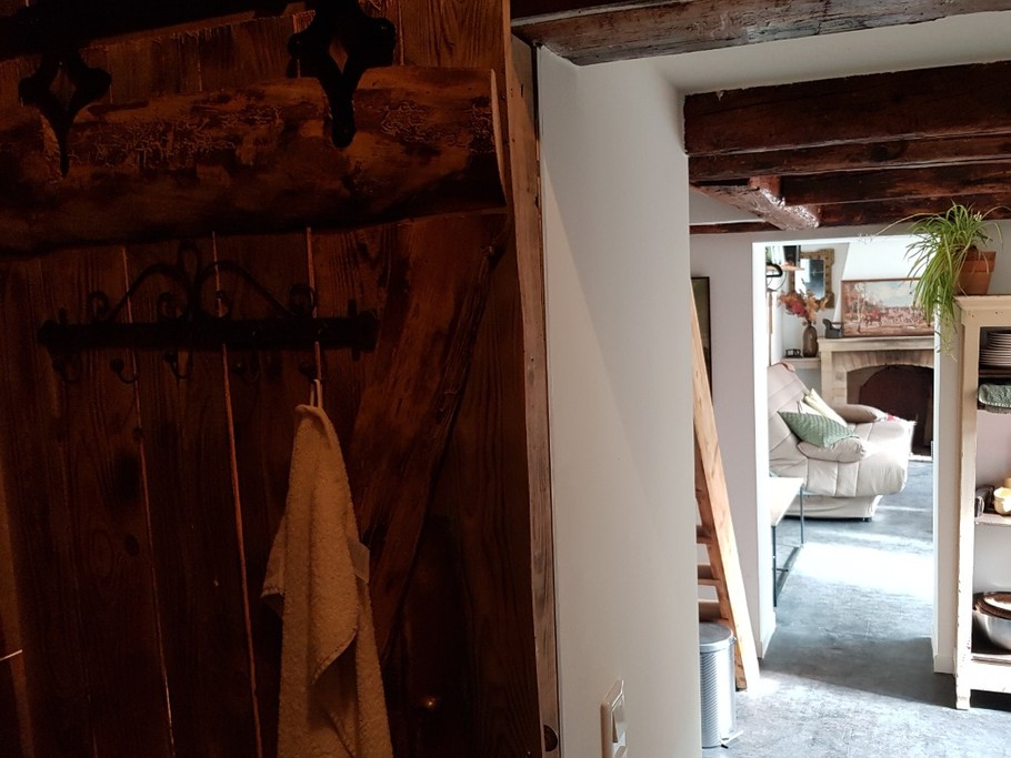 vue sdb cuisine séjour