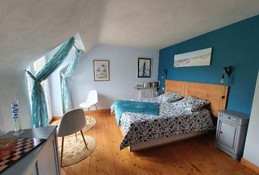 Maison 2 pers. proche mer et plage, Planguenoual, Côtes d'Armor, Bretagne - chambre