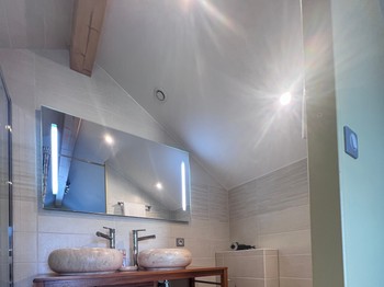 le Gîte Soda la salle d'eau