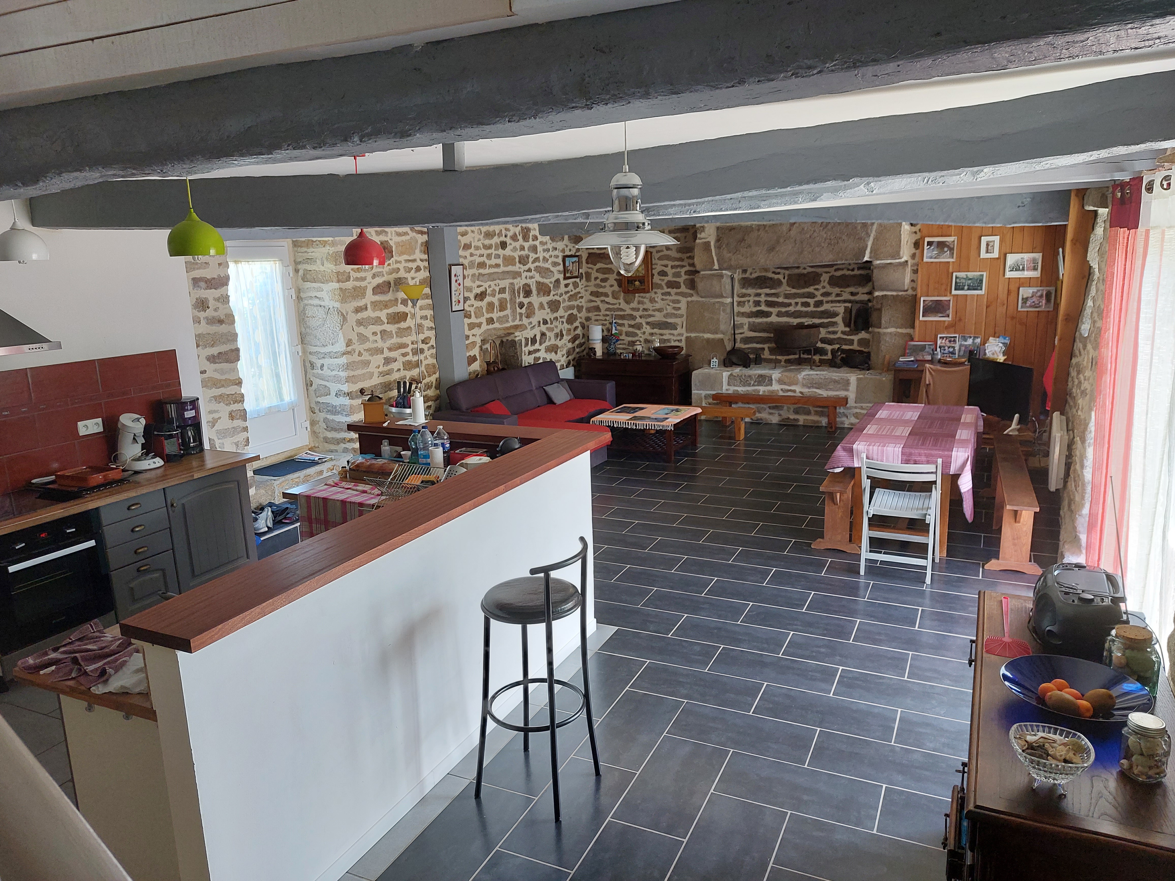 Ground floor Living room/kitchen