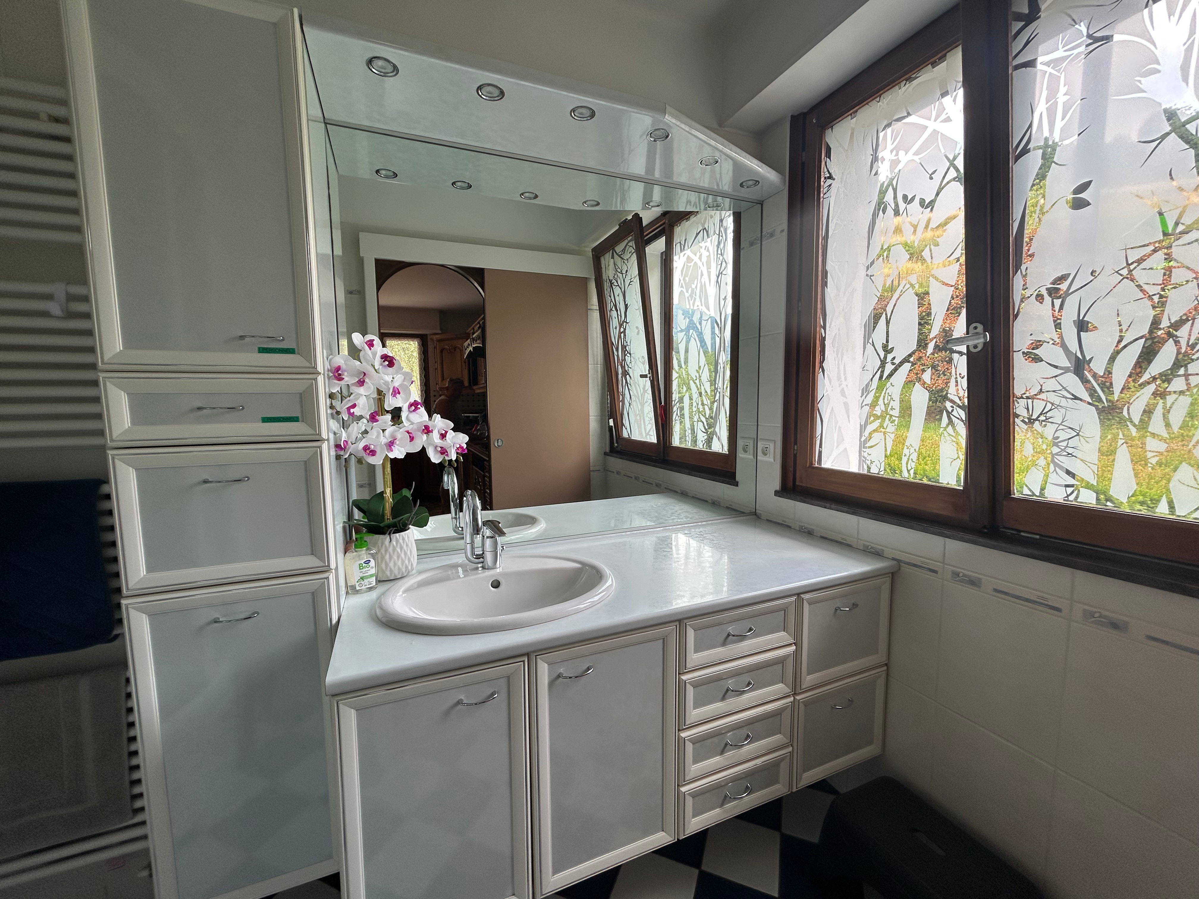 Shower room – "Plein Sud" group holiday cottage between the Vosges and Alsace