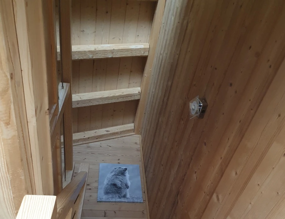 Escaliers vers l'étage