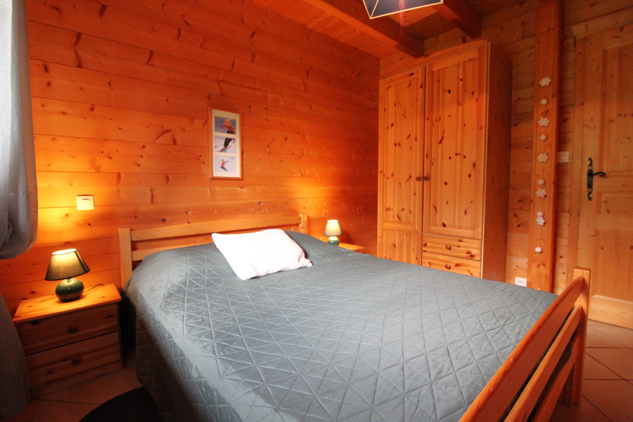 Chambre RDC - Chalet Le Chazot La Bresse