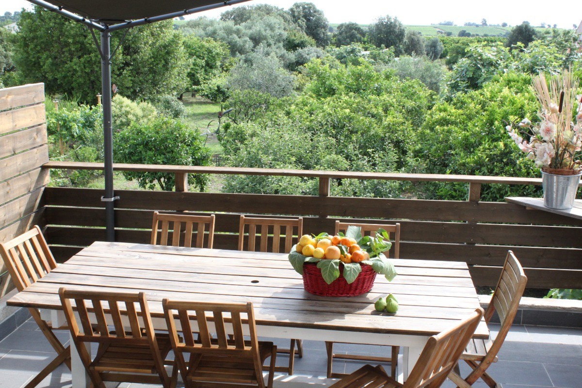 Terrasse attenante