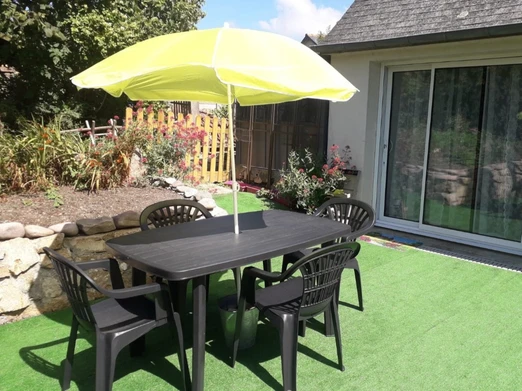 Les jardins de Salinor, location, Planguenoual, terrasse