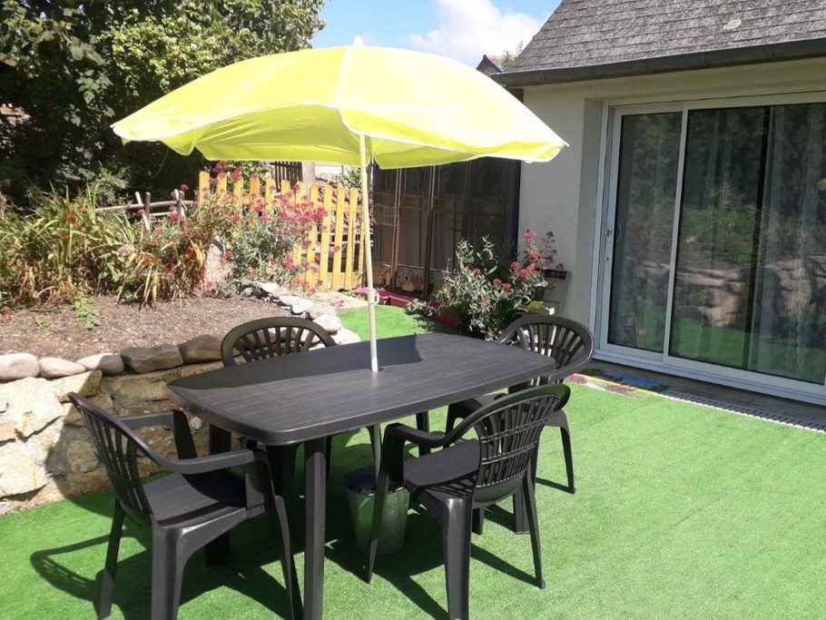 Les jardins de Salinor, location, Planguenoual, terrasse