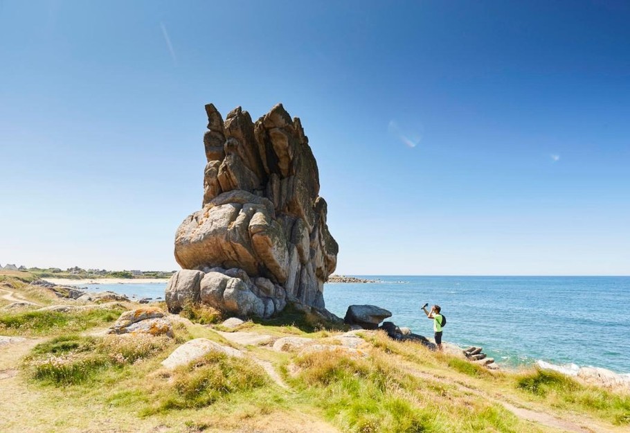 Sur le GR34 de Plouescat