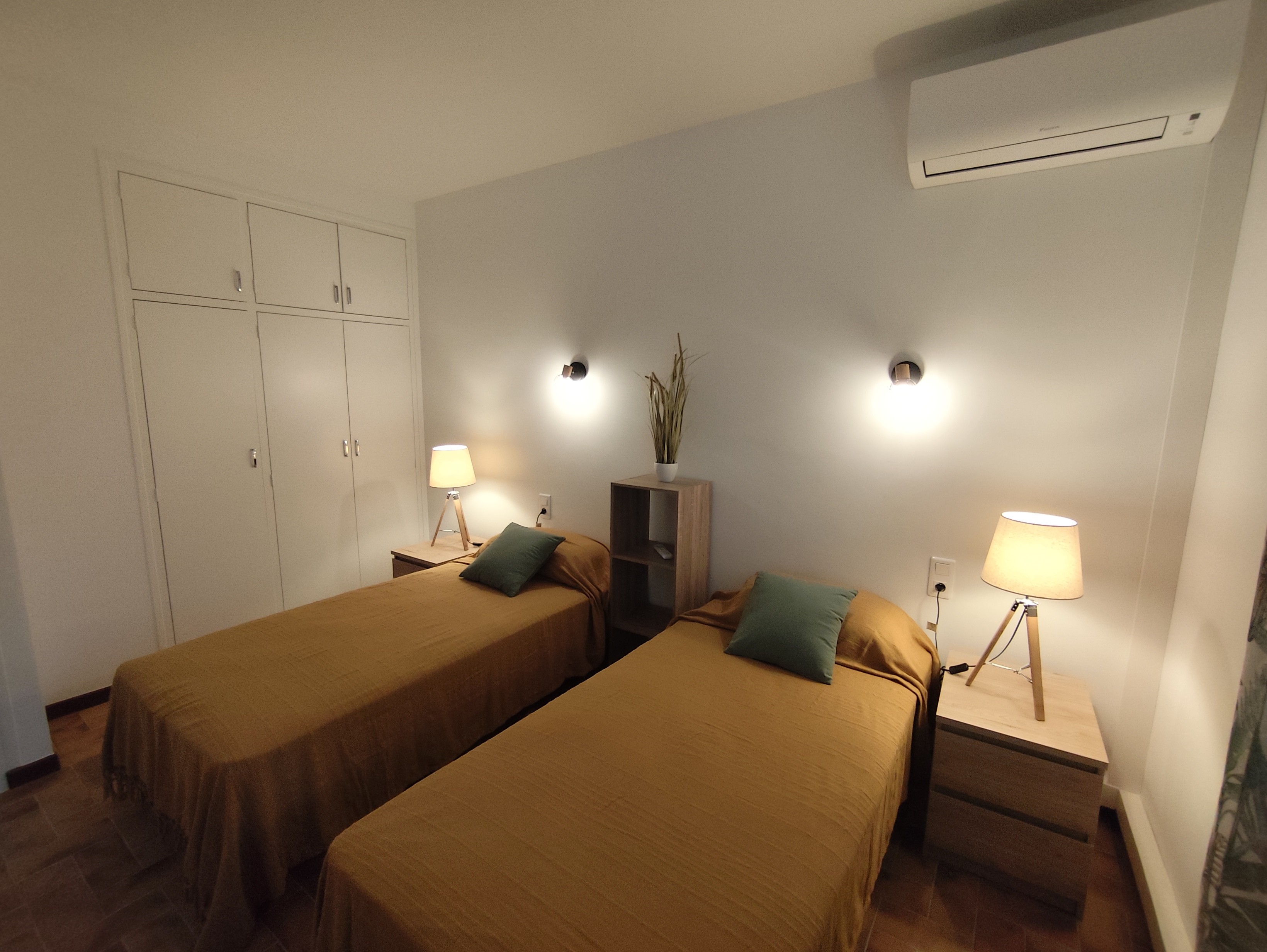 Chambre lits simples