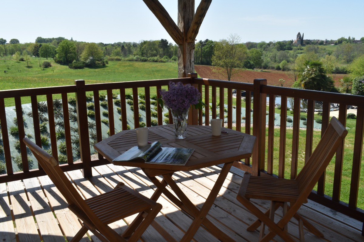 Détente sur le balcon