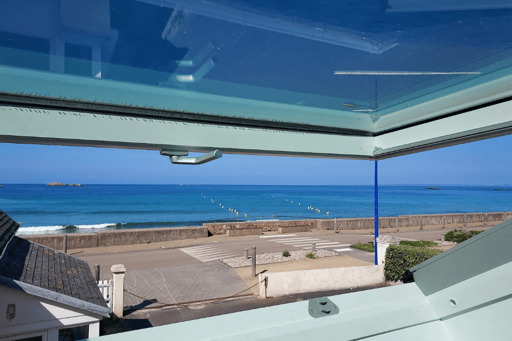 Vue mer depuis depuis la chambre