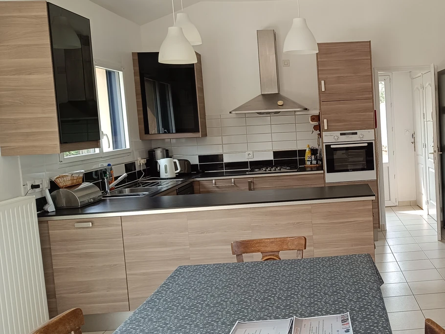 cuisine et arrière cuisine