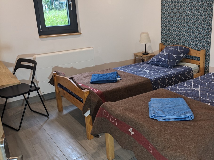 chambre 2 lits simples