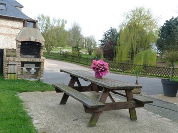 terrasse privée, barbecue