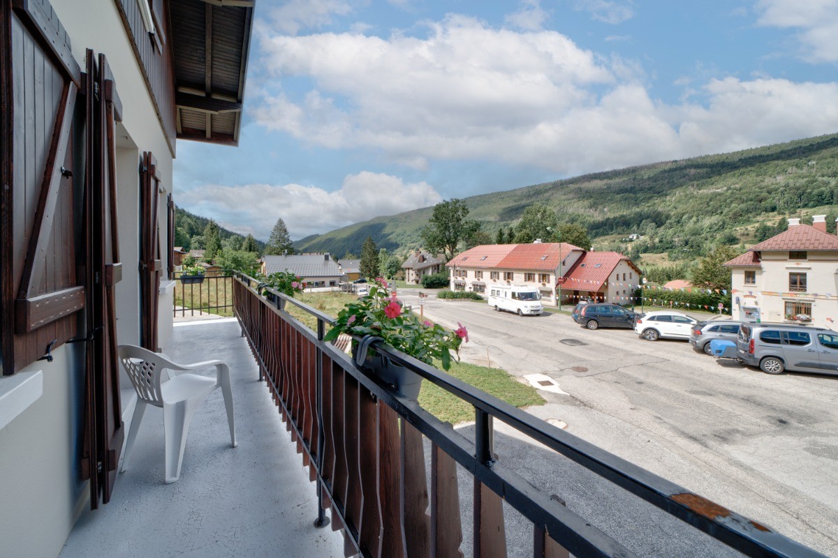 Vue depuis le balcon