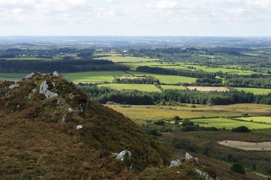 Vue sur les Monts d'Arrée