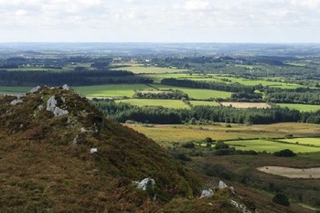 Vue sur les Monts d'Arrée