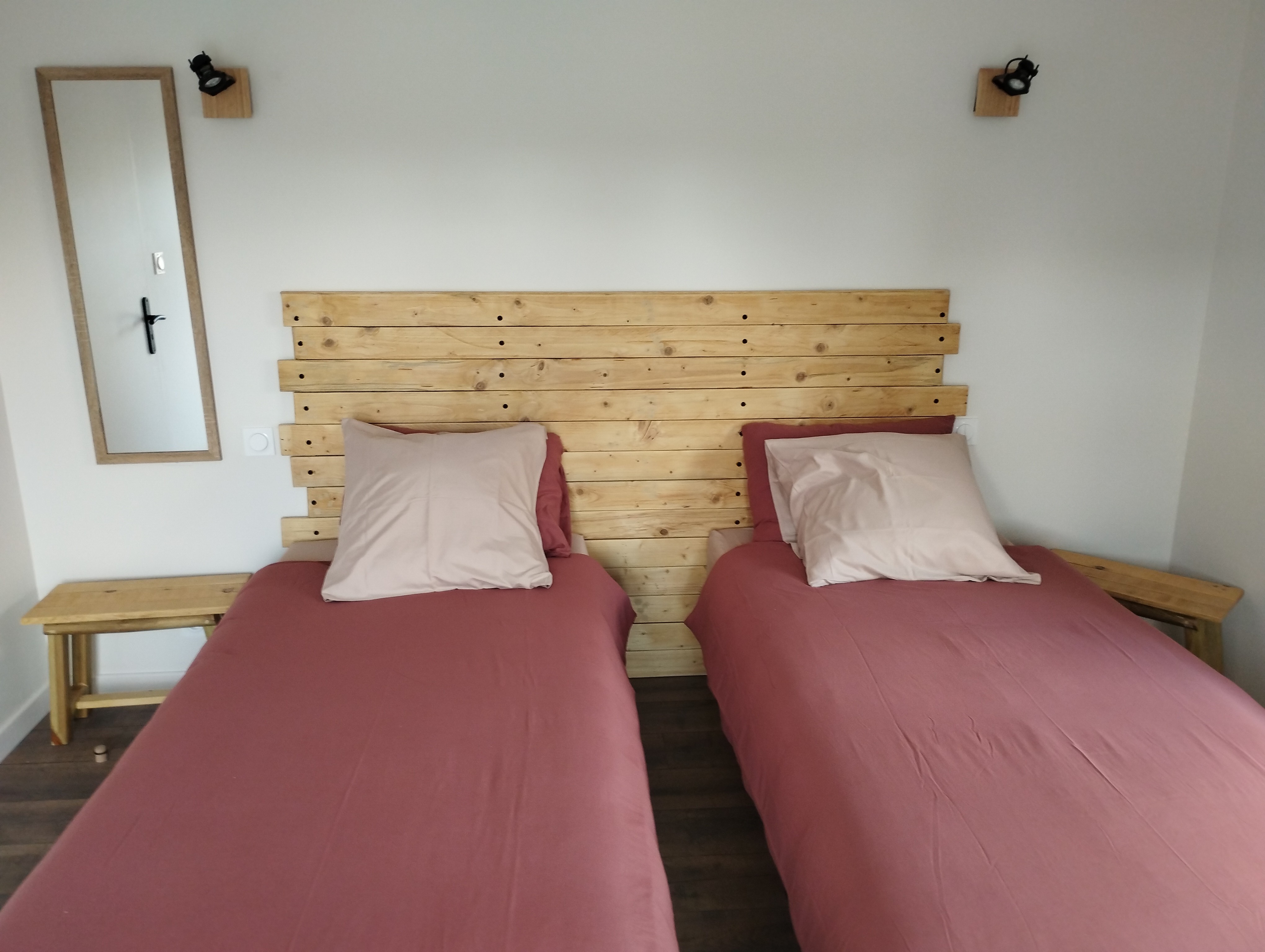 possibilité de  lits séparés sur demande