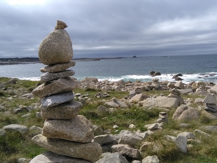 Landrellec- chemins de randonnée.