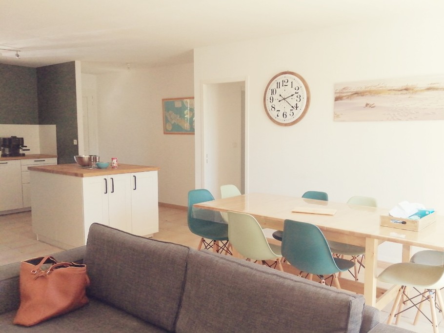 "La Terrasse au Voilage Bleu", pour 6 personnes, accès PMR  à Étaules, près de Royan, Charente maritime