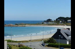 Vue sur mer à partir de l'appartement