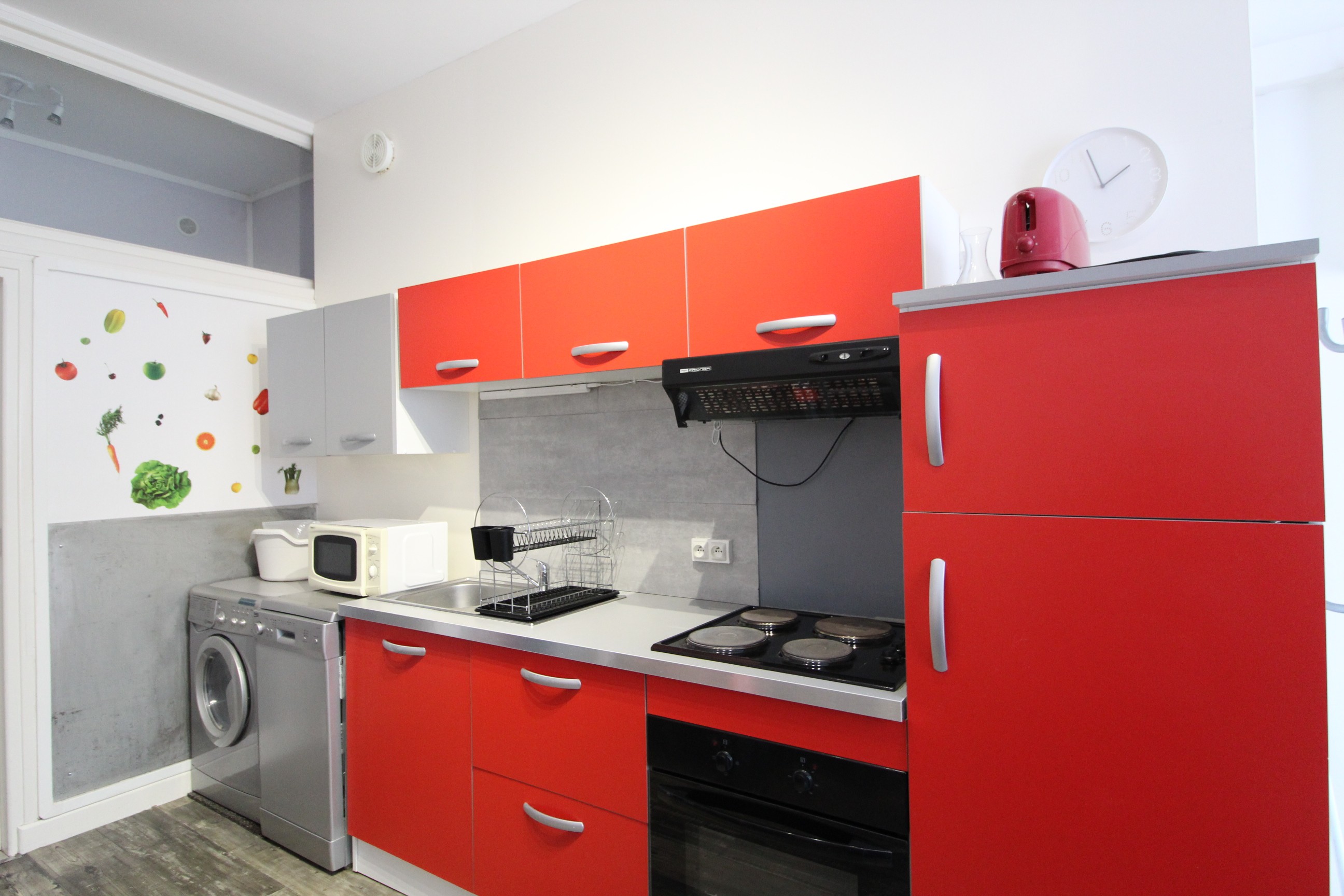 Espace cuisine - Appartement F1 RDC