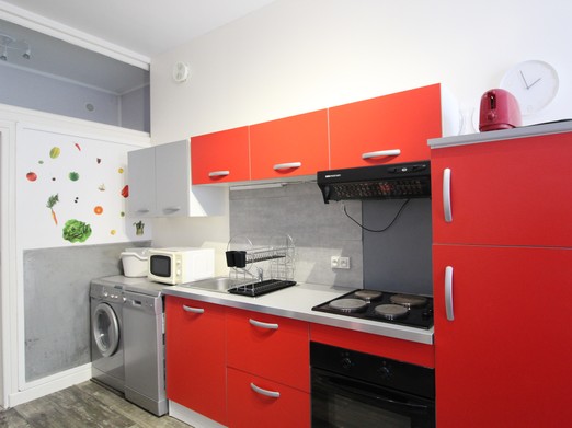 Espace cuisine - Appartement F1 RDC