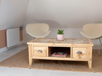 La chambre du gîte Terre