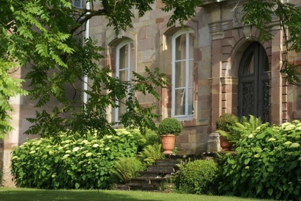 Chambre d'hôtes - Abbaye Autrey - Côté cour