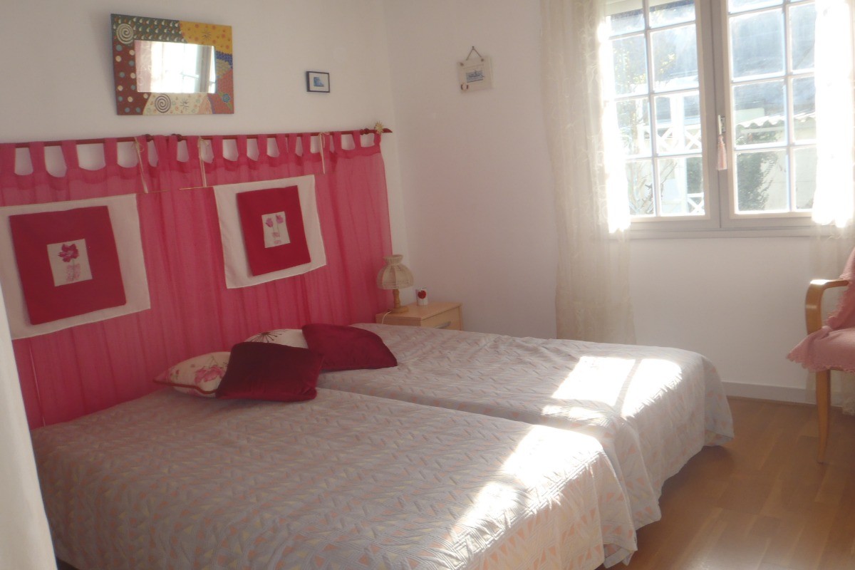 la chambre en rez de fardin