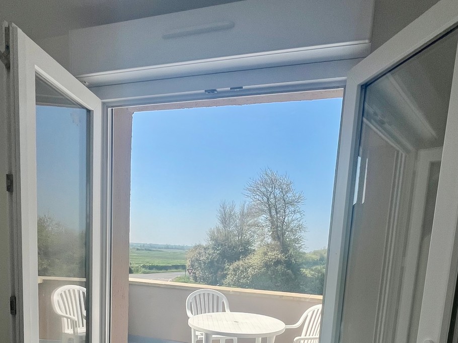 Accès à la terrasse privée