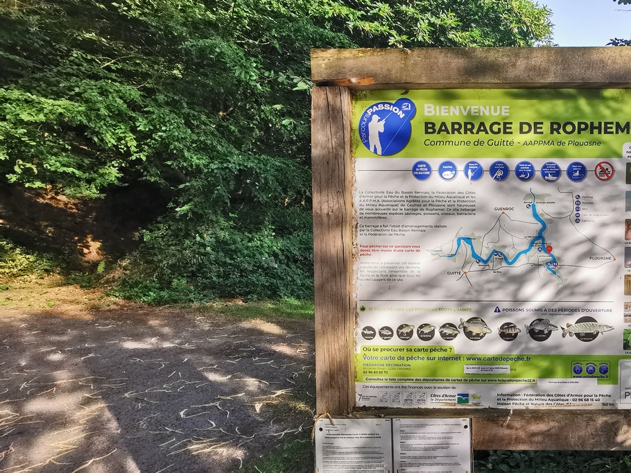 Panneau réserve naturelle