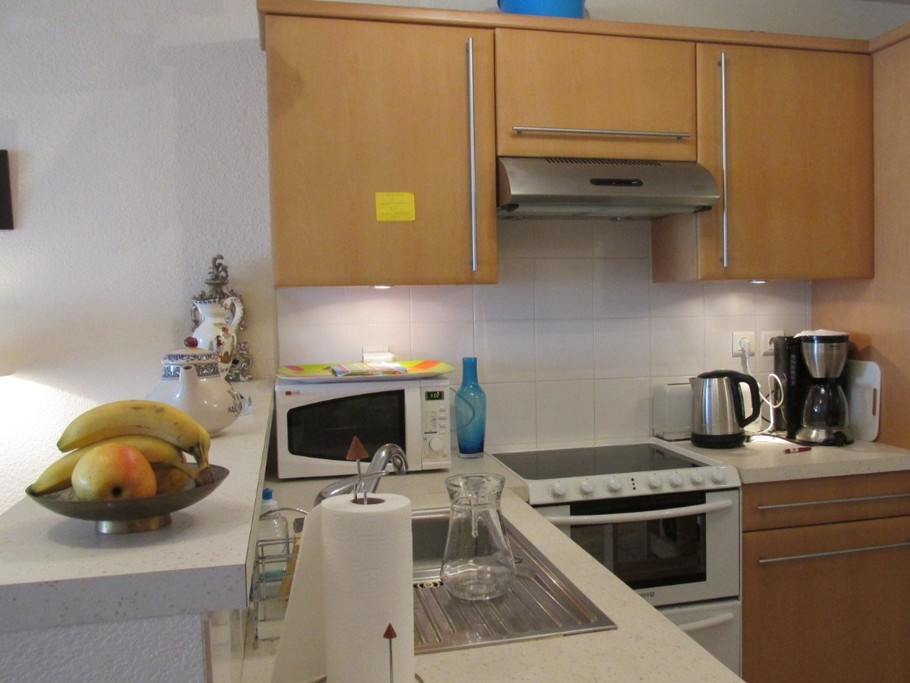 Cuisine ouverte avec coin repas