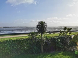 Vue sur la mer de la maison (marée basse sur la photo)