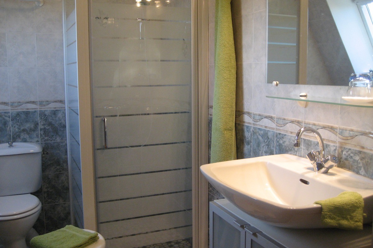 salle d'eau avec WC
