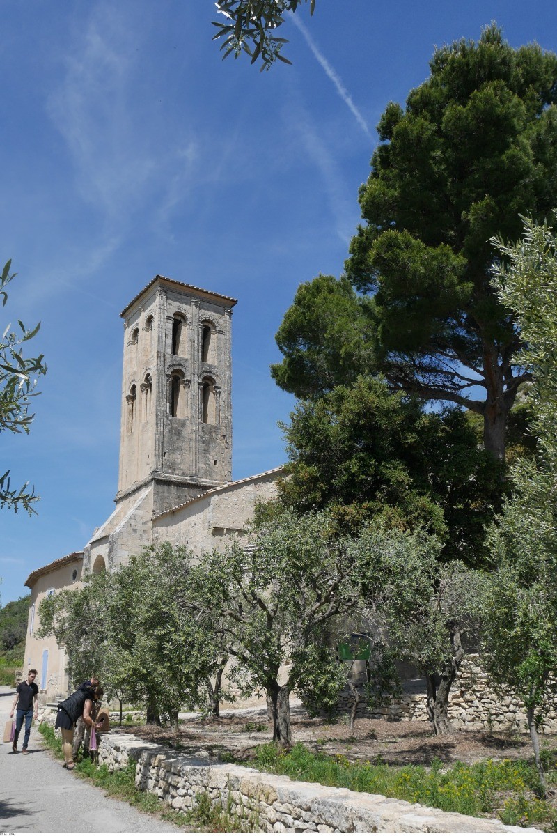 Beaumes de Venise Vététistes sur le site de Rocalinaud (©RIPERT - VPA)