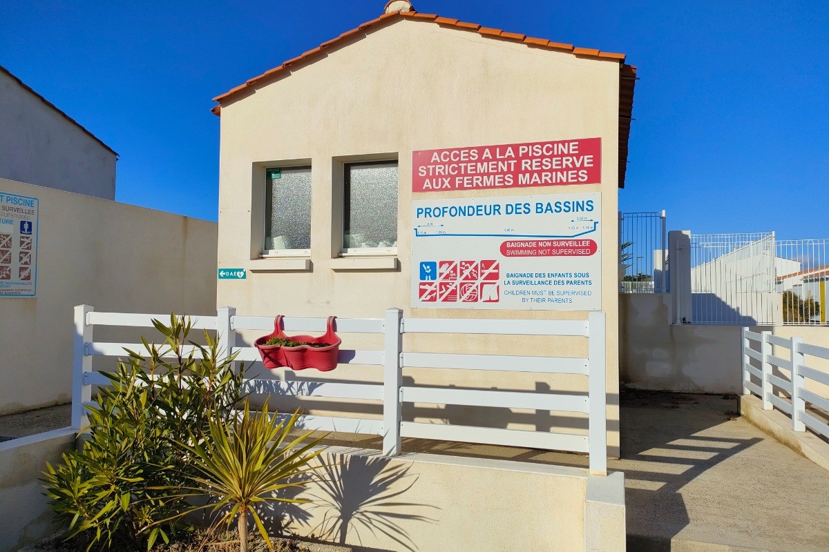 Accès piscine