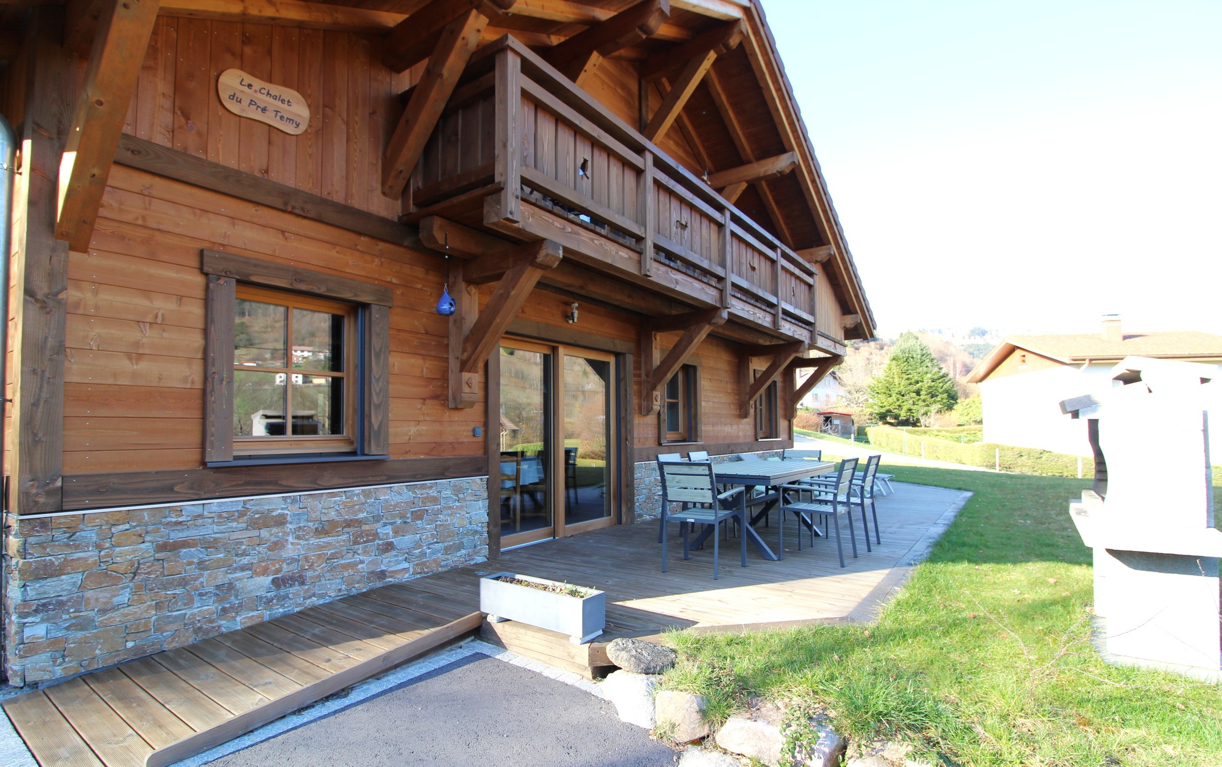 Chalet du Pré Temy, with sauna and outdoor play area