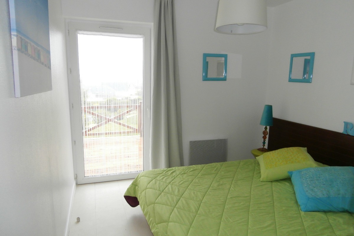 accès direct de la chambre à la terrasse