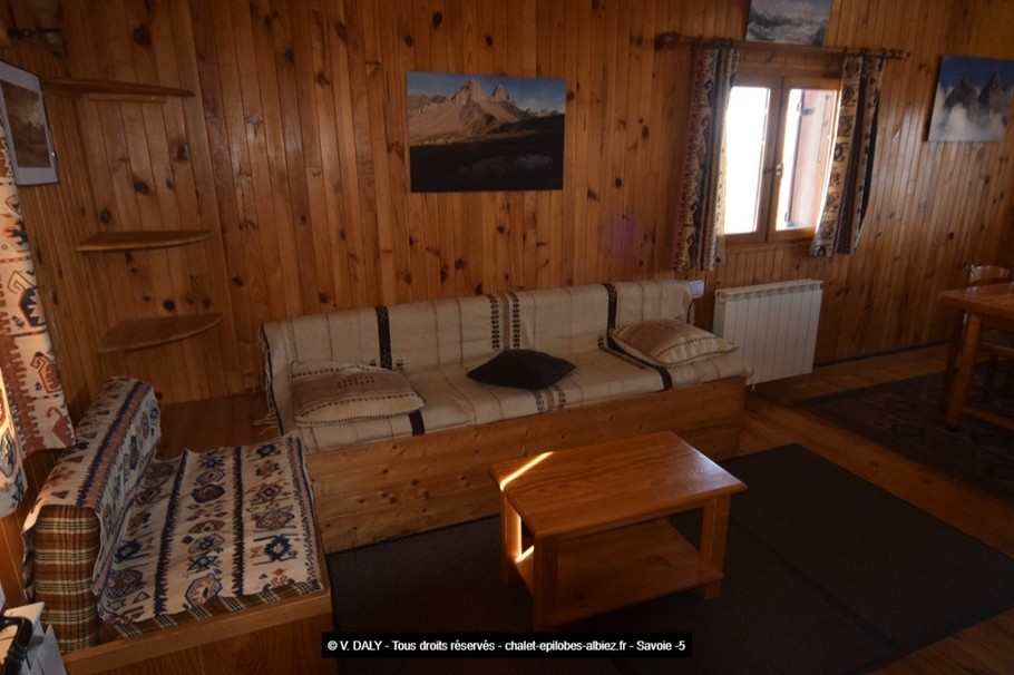 Chalet Les EPILOBES - SALON - Savoie - Location vacances 8pers - albiez-montrond