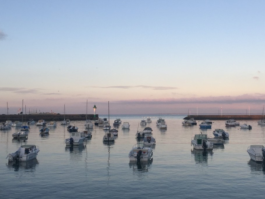Port d'échouage du Portrieux à marée haute