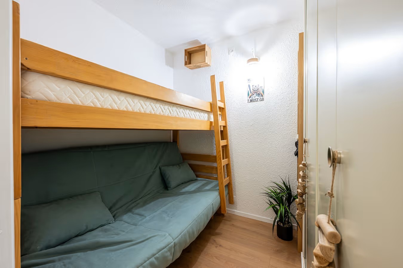 Clic-clac et lit mezzanine