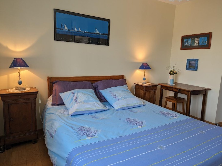 Chambre attenante au séjour Gîte Plain Pied pour 2 personnes