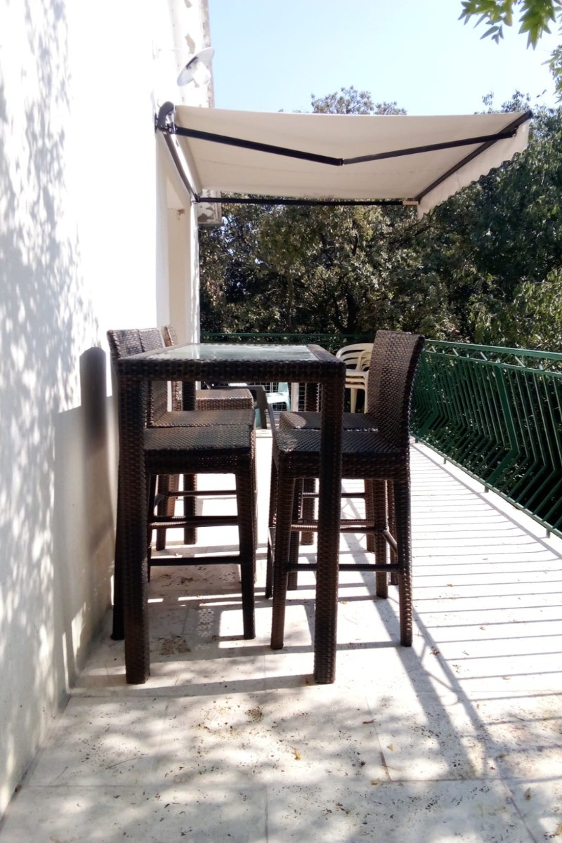 Terrasse privée et ombragée