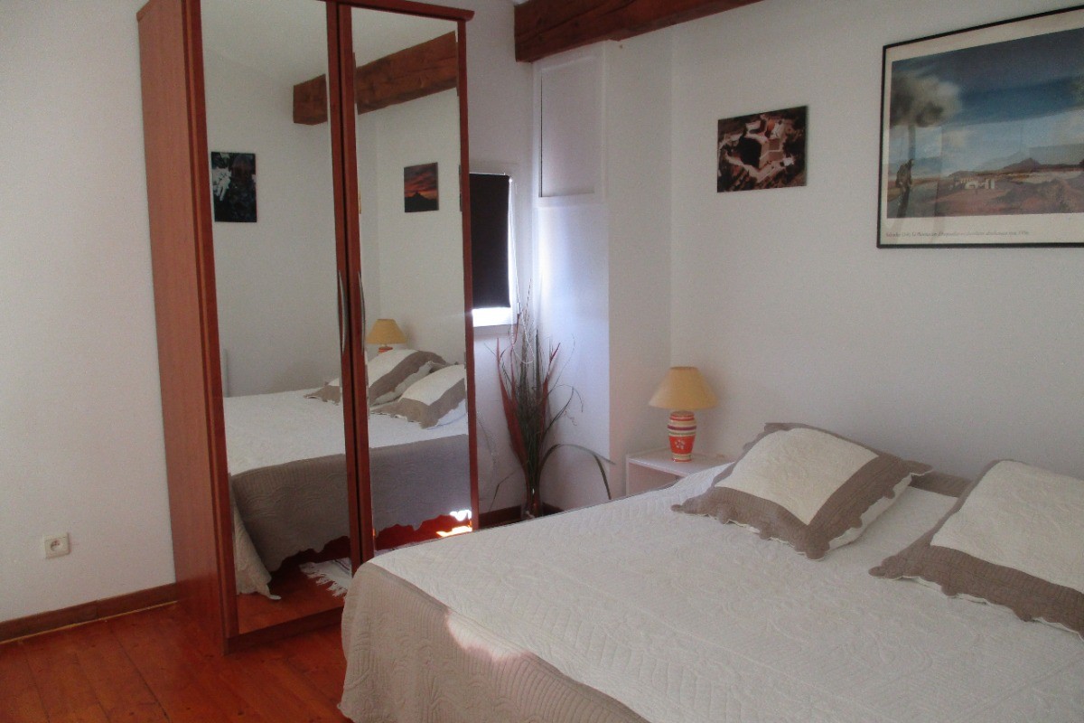 chambre à coucher mezzanine 1m85 de haut