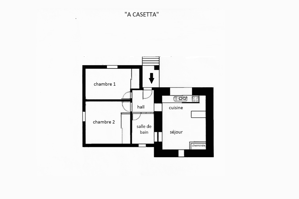 plan de la villa